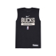 canotta uomo nba dri-fit practice tank milbuc BLACK