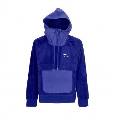 felpa cappuccio uomo sportswear air tf winterized hoodie DEEP ROYAL BLUE/WHITE