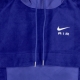felpa cappuccio uomo sportswear air tf winterized hoodie DEEP ROYAL BLUE/WHITE