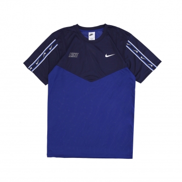 maglietta uomo sportswear repeat sw pk tee DEEP ROYAL BLUE/BLACKENED BLUE/WHITE