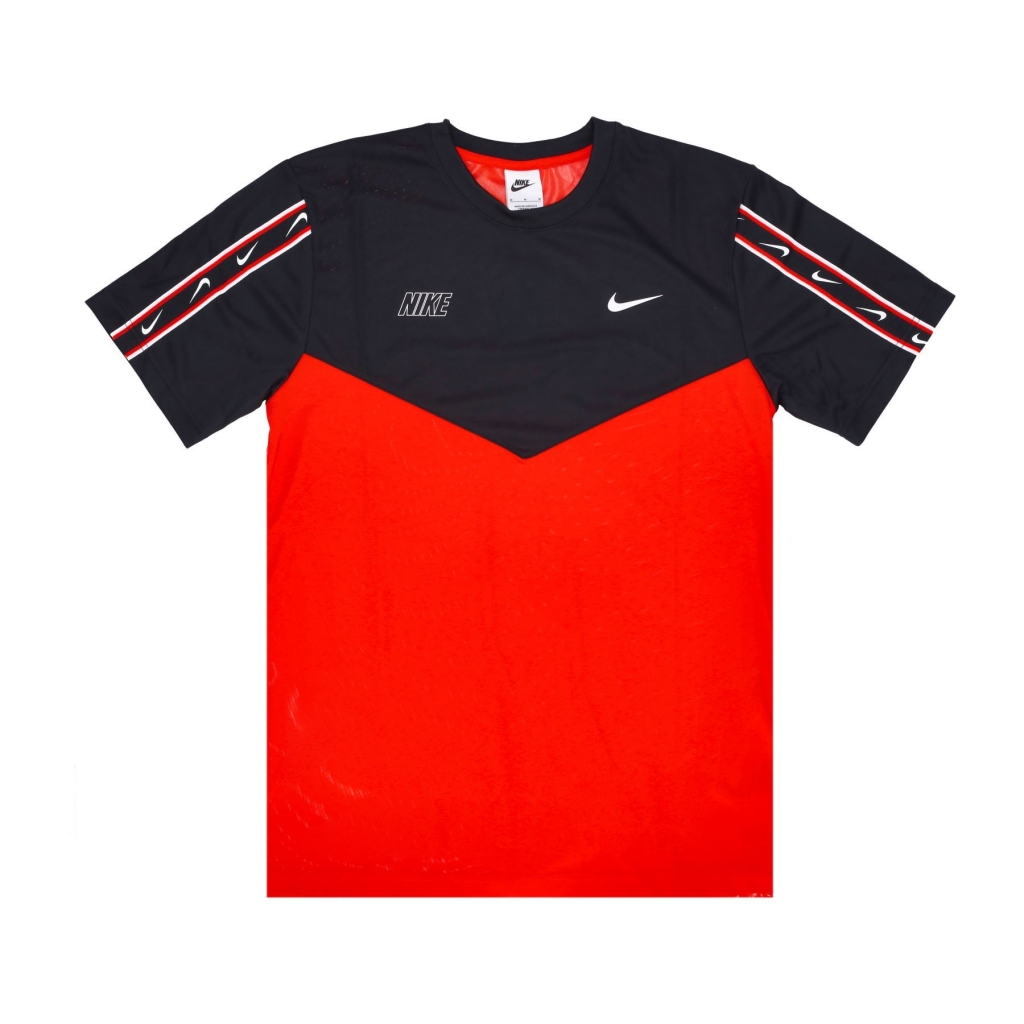maglietta uomo sportswear repeat sw pk tee LT CRIMSON/BLACK/WHITE