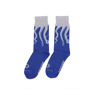 calza media uomo octopus original socks GREY/BLUE