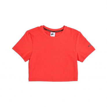 maglietta corta donna sportswear air crop top LT CRIMSON