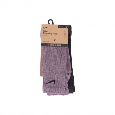 calza media uomo everyday plus cush crew sock GRAPE/BLACK