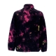 orsetto uomo tie dye fur zip neck PURPLE