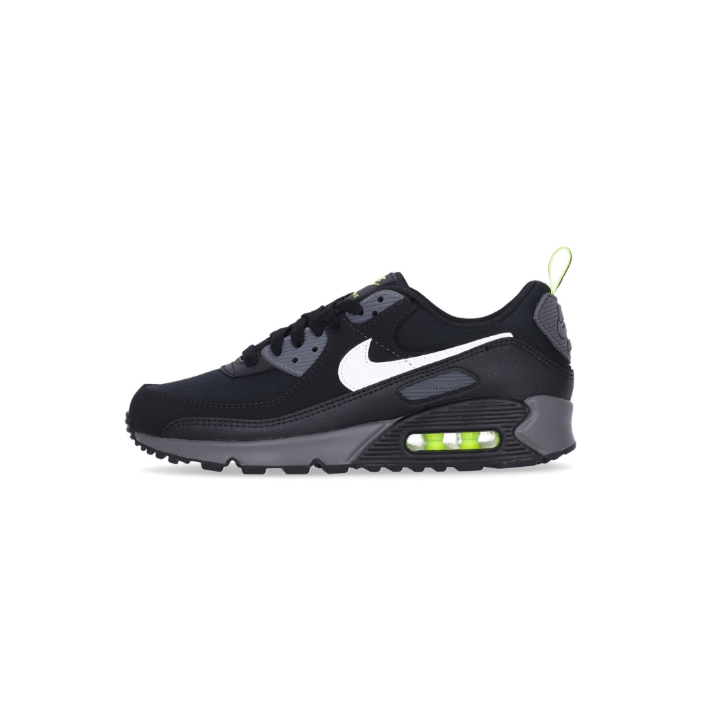 scarpa bassa uomo air max 90 BLACK/WHITE/VOLT/IRON GREY