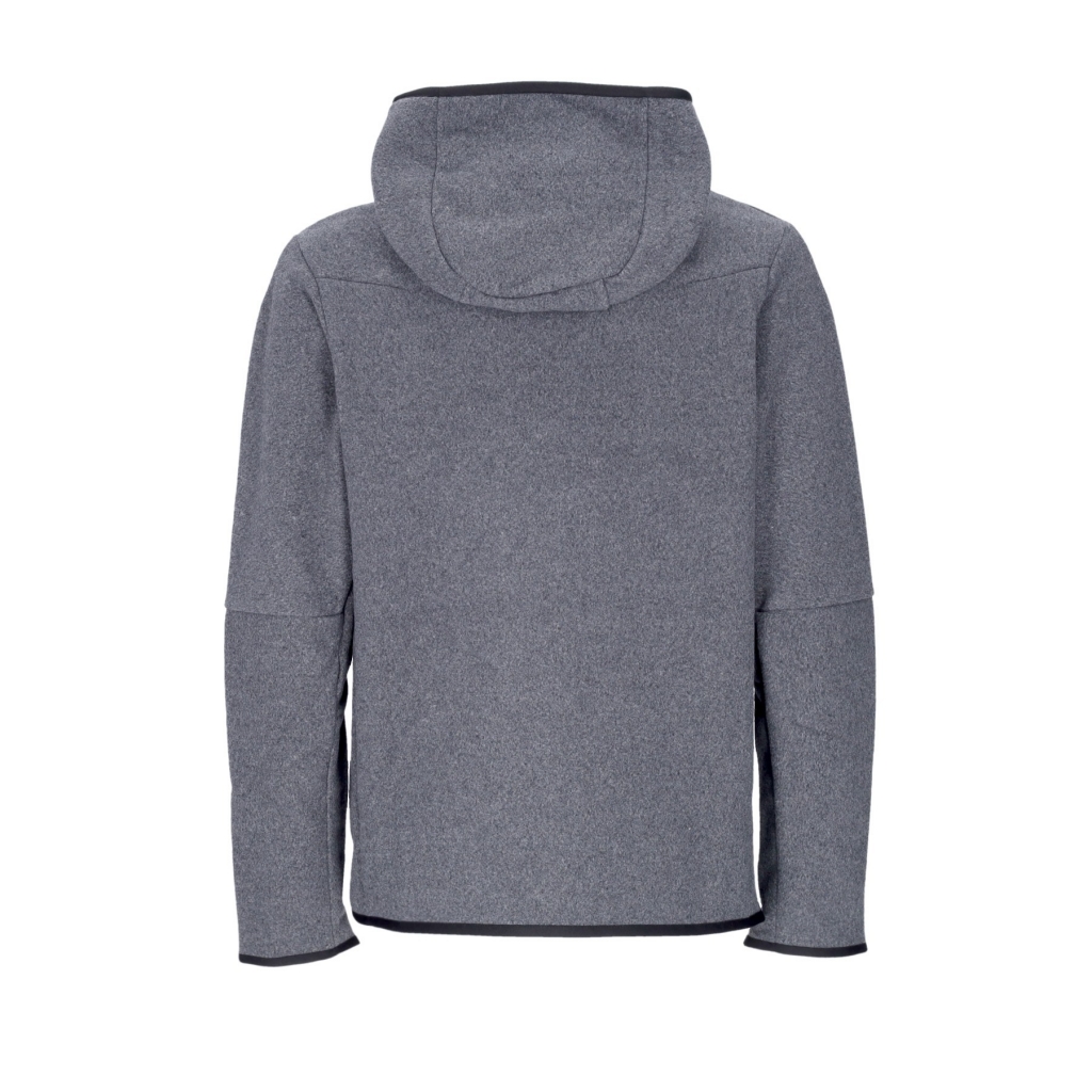 felpa cappuccio zip uomo sportswear tech fleece full-zip winter hoodie BLACK/BLACK