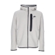 felpa cappuccio zip uomo sportswear tech fleece full-zip winter hoodie COBBLESTONE/BLACK