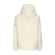 felpa cappuccio donna teddy hoodie wmn OFF WHITE