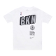 maglietta ragazzo nba essential block tee bronet WHITE/ORIGINAL TEAM COLORS