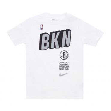 maglietta ragazzo nba essential block tee bronet WHITE/ORIGINAL TEAM COLORS