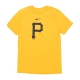 maglietta uomo mlb large logo tee pitpir SUNDOWN YELLOW