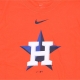 maglietta uomo mlb large logo tee houast TEAM ORANGE