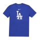 maglietta uomo mlb large logo tee losdod RUSH BLUE