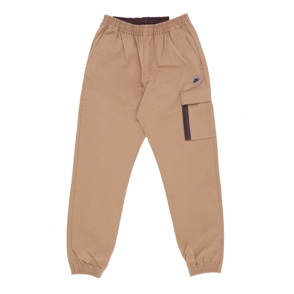 pantalone lungo uomo sportswear utility woven pant DK DRIFTWOOD/BROWN BASALT