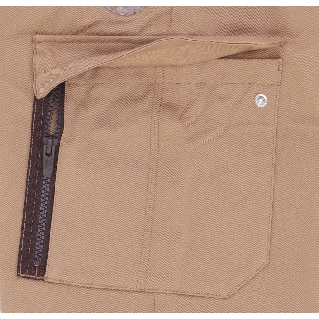 pantalone lungo uomo sportswear utility woven pant DK DRIFTWOOD/BROWN BASALT