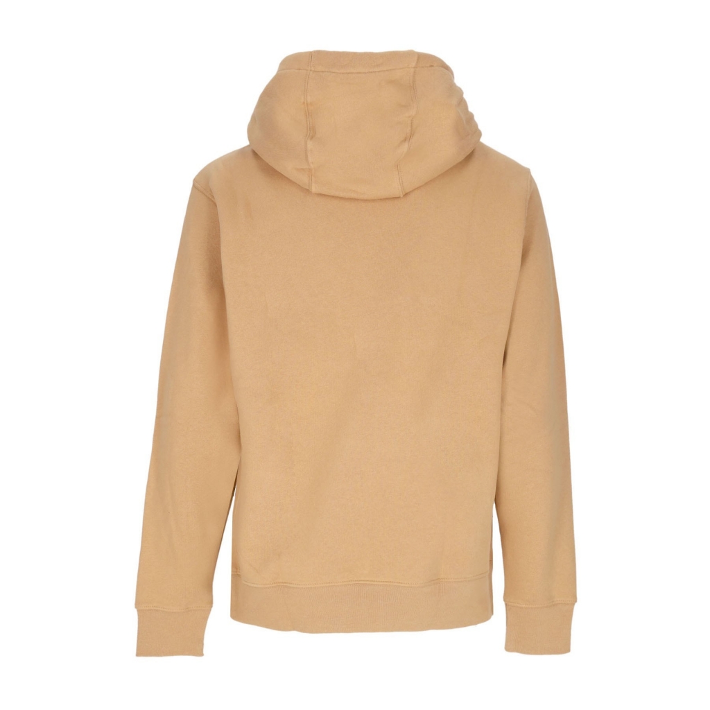 felpa cappuccio uomo sportswear sole cafe fleece hoodie ELEMENTAL GOLD