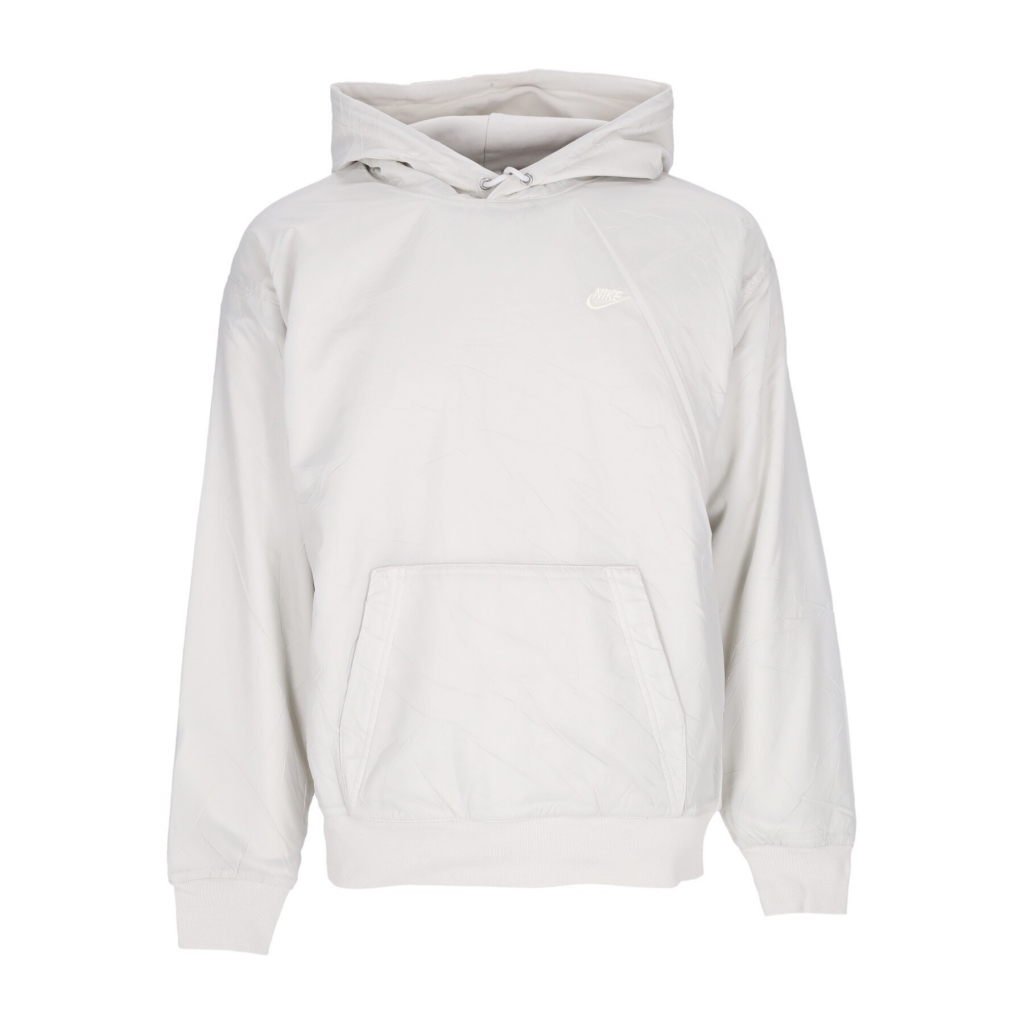 felpa cappuccio uomo sportswear circa lined winterized pullover LIGHT BONE/COCONUT MILK