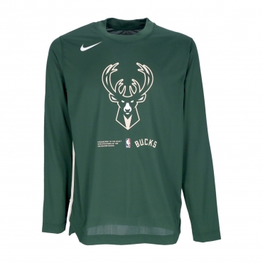 maglietta manica lunga uomo nba pregame dri-fit l/s top milbuc FIR/FLAT OPAL