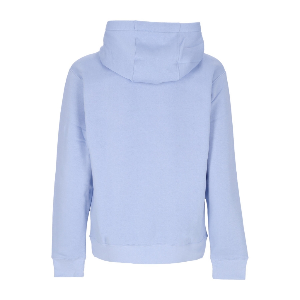 felpa cappuccio uomo club hoodie pullover basketball COBALT BLISS/COBALT BLISS/WHITE