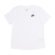 maglietta donna sportswear club tee WHITE