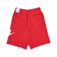 pantalone corto tuta uomo club alumni hbr ft short UNIVERSITY RED/WHITE/WHITE
