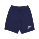 pantalone corto tuta uomo club+ short MIDNIGHT NAVY/MIDNIGHT NAVY