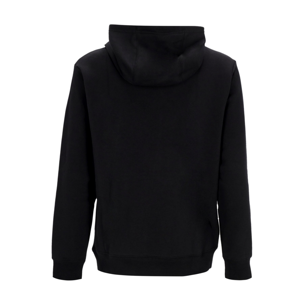 felpa cappuccio uomo air po hoodie fleece bb BLACK/BLACK/SUMMIT WHITE
