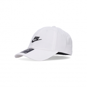 cappellino visiera curva uomo club cap futura washed WHITE/BLACK