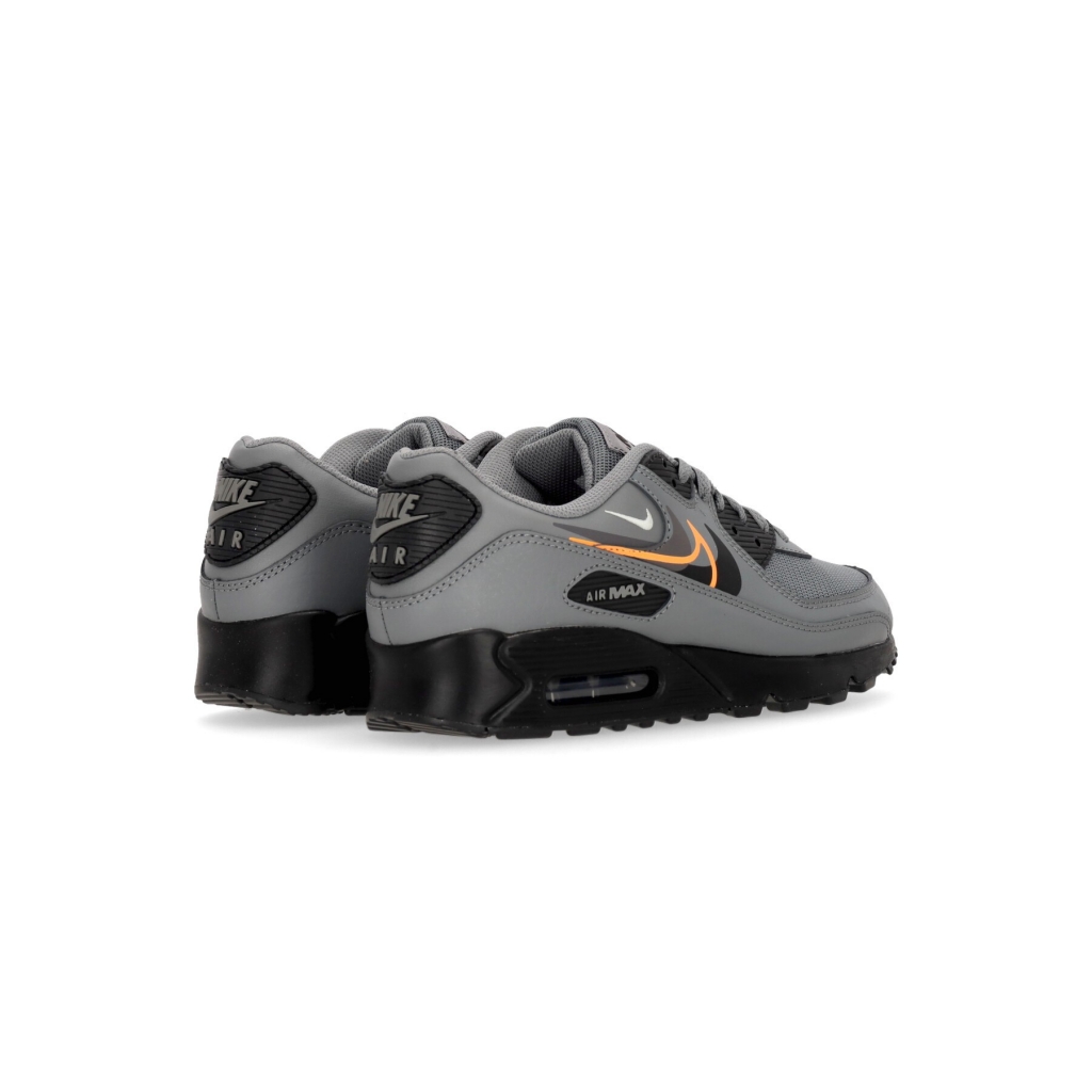 scarpa bassa uomo air max 90 SMOKE GREY/BLACK/BRIGHT MANDARIN