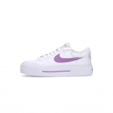 scarpa bassa donna wmns court legacy lift WHITE/RUSH FUCHSIA/RED STARDUST/BLACK