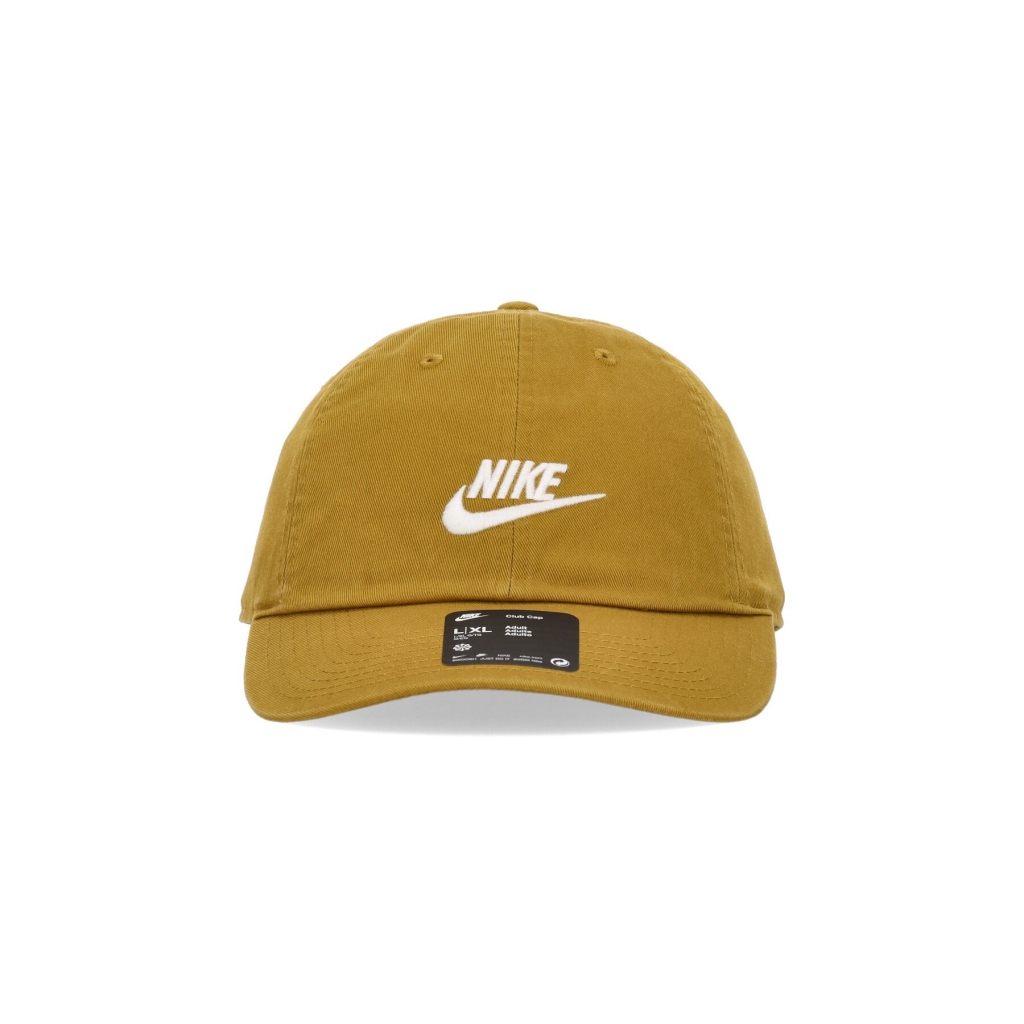 cappellino visiera curva uomo club cap futura washed BRONZINE/WHITE