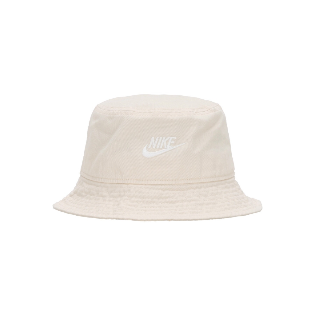 cappello da pescatore uomo apex futura washed bucket GUAVA ICE/WHITE