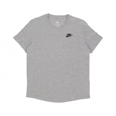 maglietta donna sportswear club tee DK GREY HEATHER/BLACK