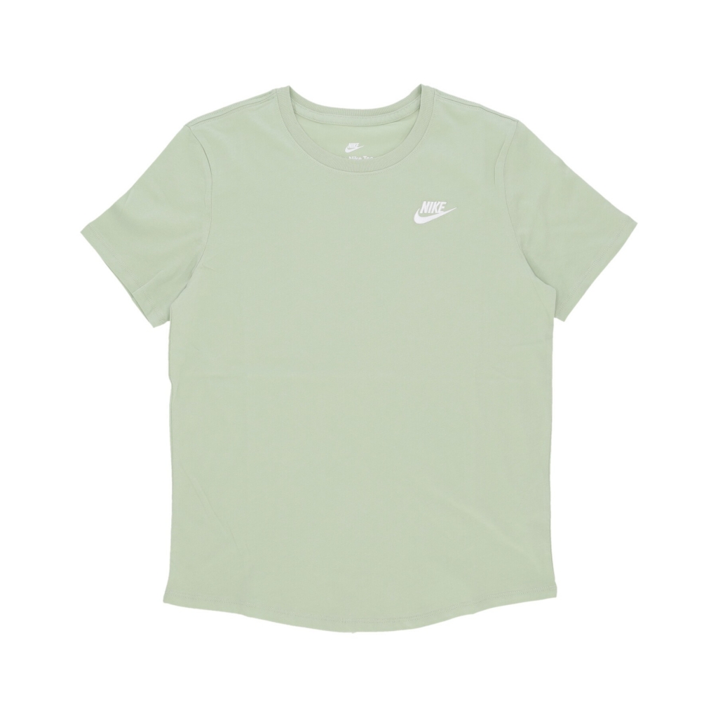 maglietta donna sportswear club tee HONEYDEW/WHITE