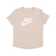 maglietta donna w sportswear essentials club tee SANDDRIFT/WHITE