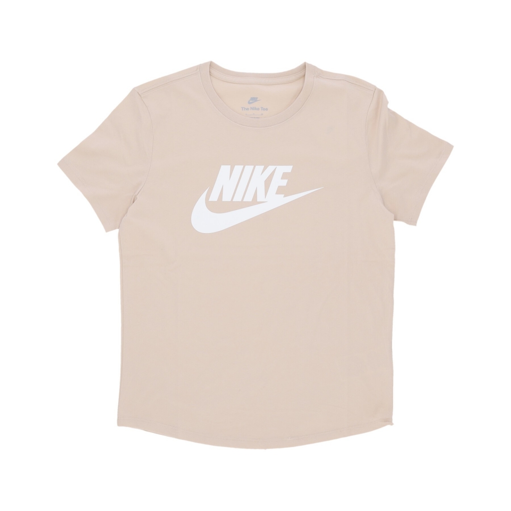 maglietta donna w sportswear essentials club tee SANDDRIFT/WHITE