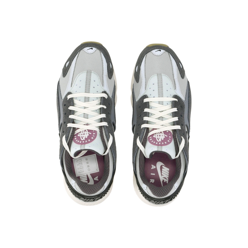 Grey and silver huaraches clearance