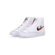 scarpa alta uomo blazer mid 77 WHITE/BLACK/BRIGHT MANDARIN/MEDIUM ASH