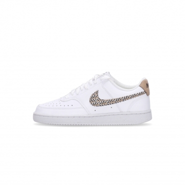 scarpa bassa donna w court vision low next nature x nike united WHITE/HEMP/BLACK/SUMMIT WHITE