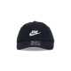 cappellino visiera curva uomo club futura wash cap BLACK/WHITE