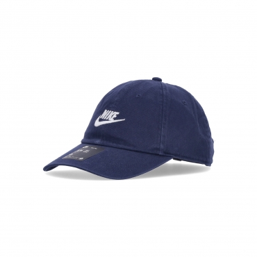 cappellino visiera curva uomo club futura wash cap MIDNIGHT NAVY/WHITE