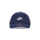 cappellino visiera curva uomo club futura wash cap MIDNIGHT NAVY/WHITE