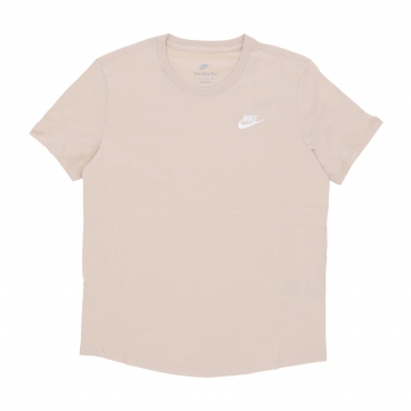 maglietta donna sportswear club tee SANDDRIFT/WHITE