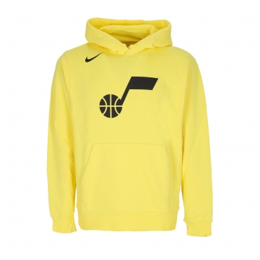 felpa cappuccio uomo nba club hoodie utajaz YELLOW STRIKE