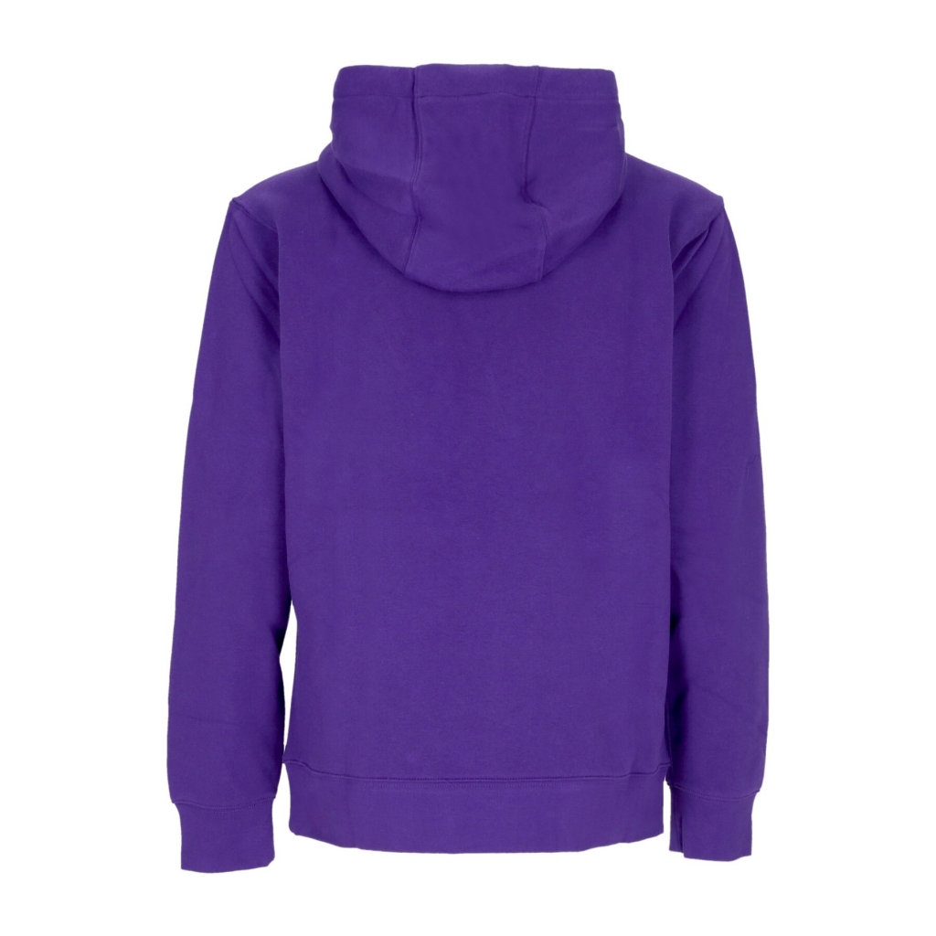 felpa cappuccio uomo nba club hoodie sackin FIELD PURPLE