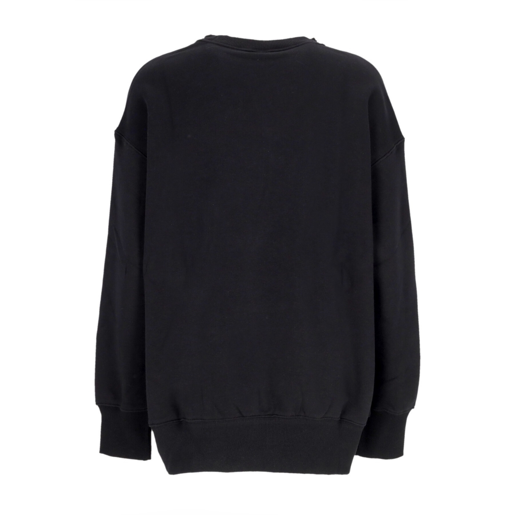 felpa girocollo donna w phoenix fleece crewneck BLACK/SAIL