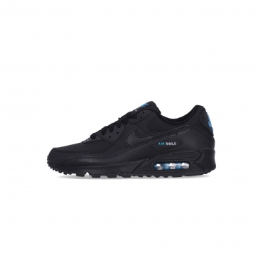 scarpa bassa uomo air max 90 BLACK/BLACK/LASER BLUE/WOLF GREY