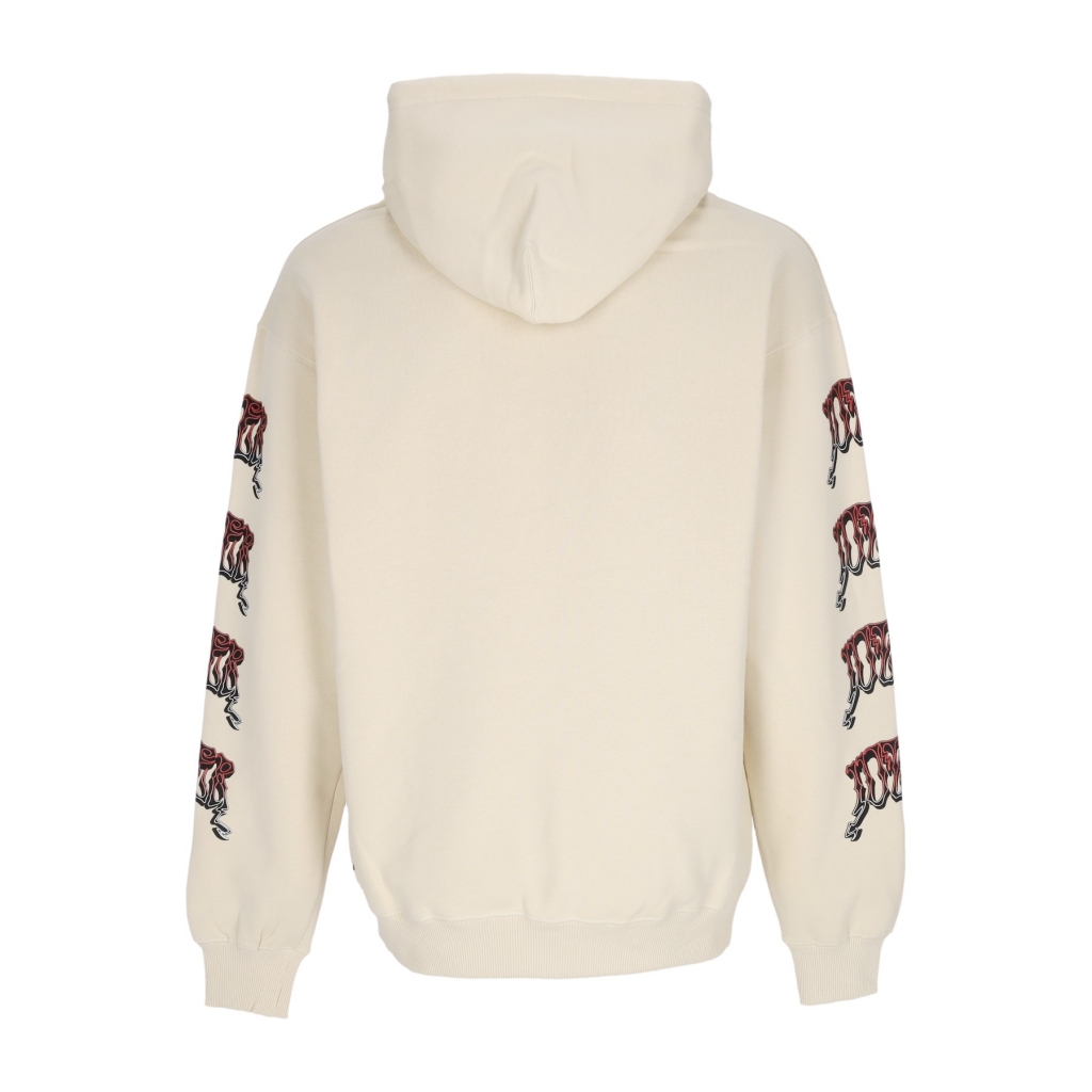 felpa cappuccio uomo stoner hoodie CREAM