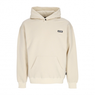 felpa cappuccio uomo family hoodie CREAM